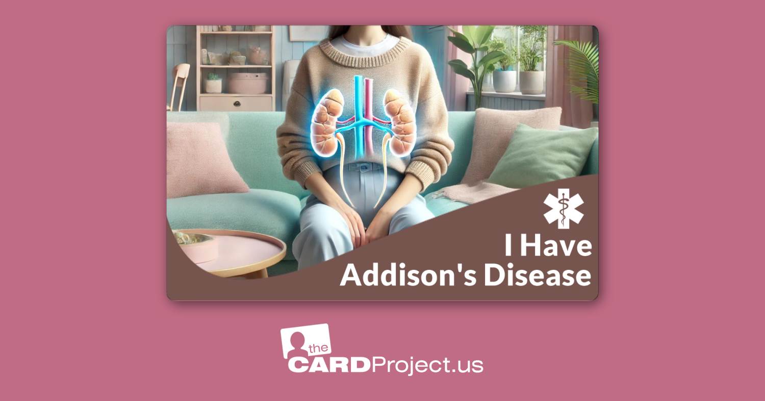 I Have Addison’s Disease Design 3